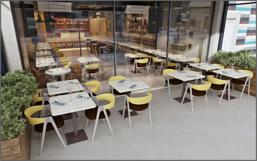 Modern Café Interior Design | Choco Zuma Başakşehir