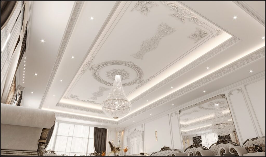 Classic Men’s Majlis Interior Design in Saudi Arabia