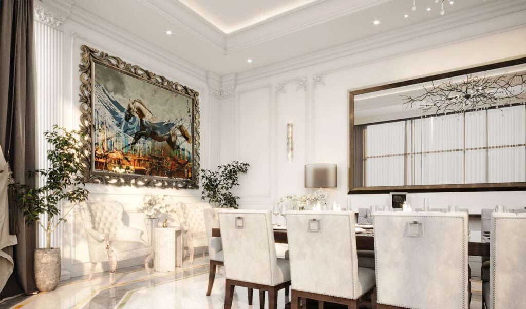 Classic Men’s Majlis Interior Design in Saudi Arabia