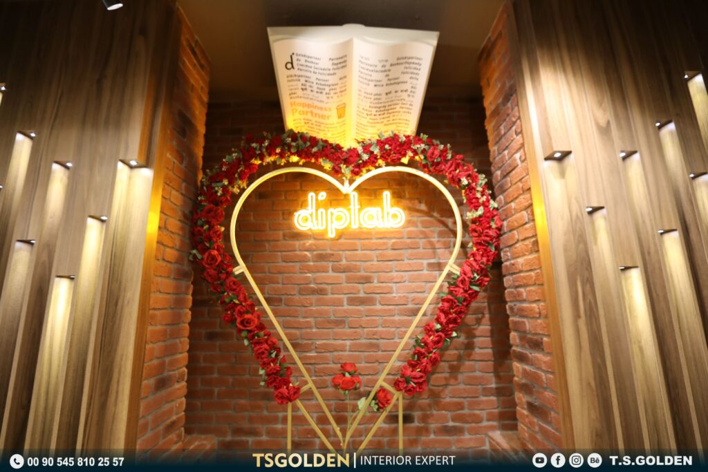 Diplab café interior design | interior design company in istanbul