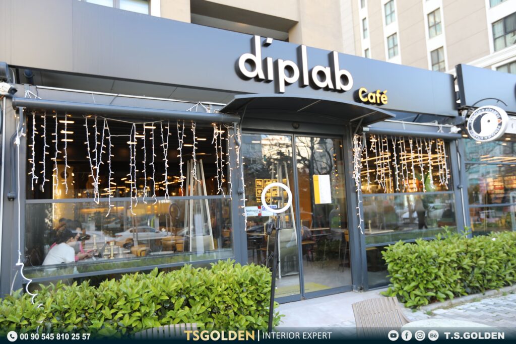 Diplab café interior design | interior design company in istanbul