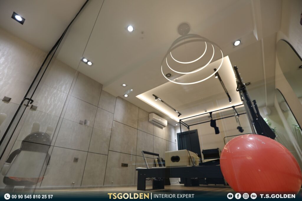 Sendi Pilates studio design Başakşehir | interior design company in istanbul