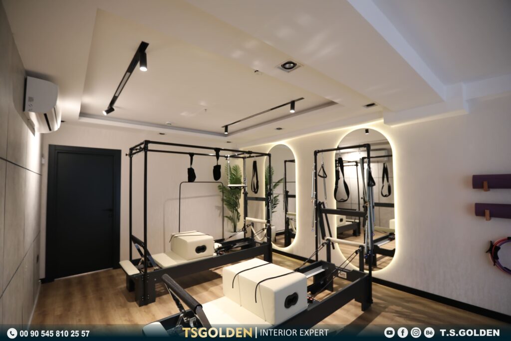 Sendi Pilates studio design Başakşehir | interior design company in istanbul