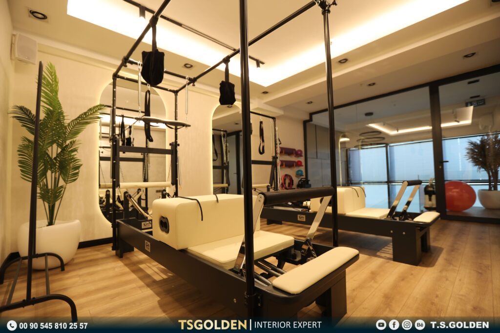 Sendi Pilates studio design Başakşehir | interior design company in istanbul