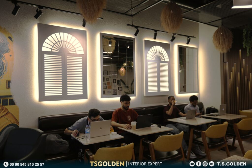 Diplab café interior design | interior design company in istanbul
