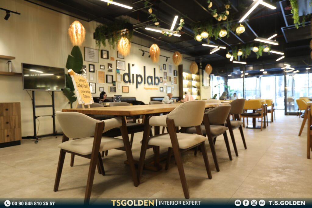 Diplab café interior design | interior design company in istanbul
