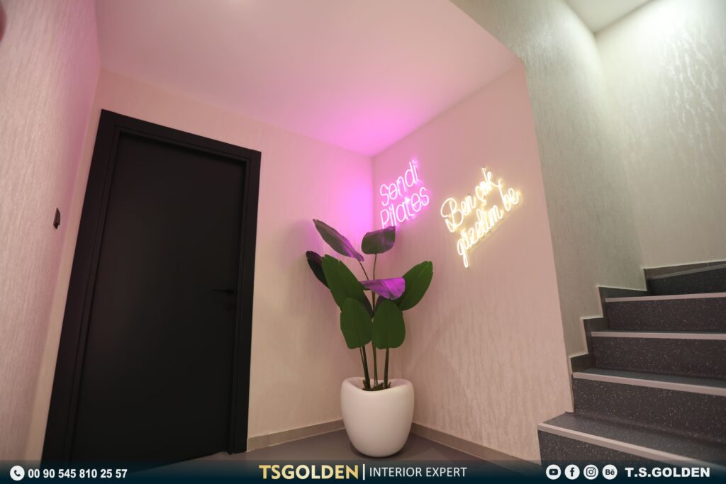 Sendi Pilates studio design Başakşehir | interior design company in istanbul