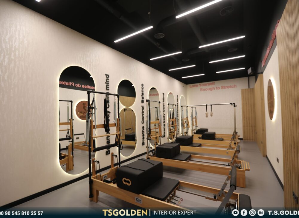 Sendi Pilates studio design Başakşehir | interior design company in istanbul