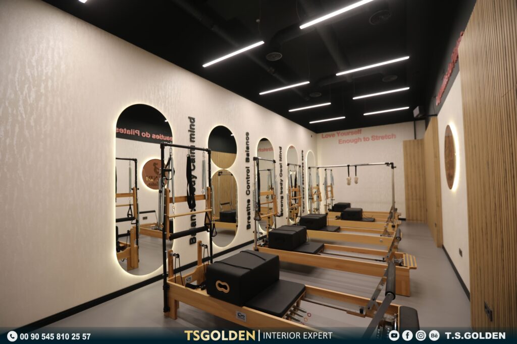 Sendi Pilates studio design Başakşehir | interior design company in istanbul