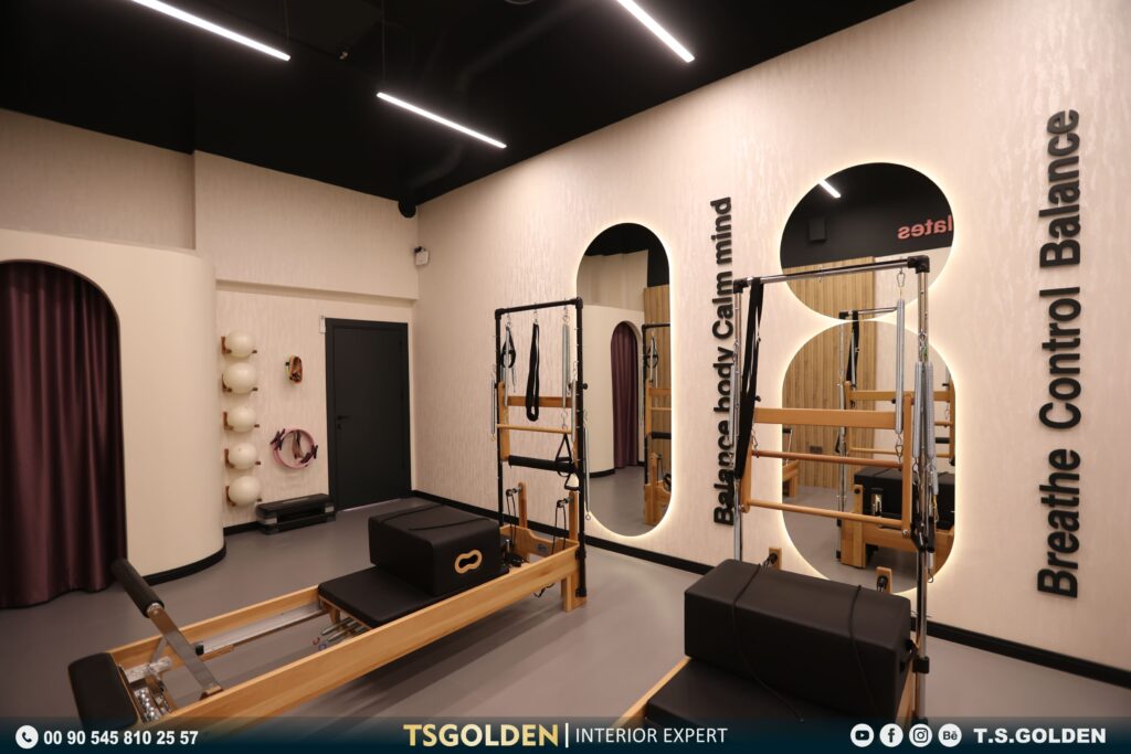 Sendi Pilates studio design Başakşehir | interior design company in istanbul