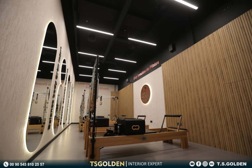 Sendi Pilates studio design Başakşehir | interior design company in istanbul