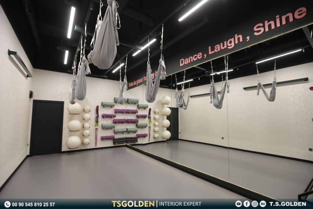 Sendi Pilates studio design Başakşehir | interior design company in istanbul